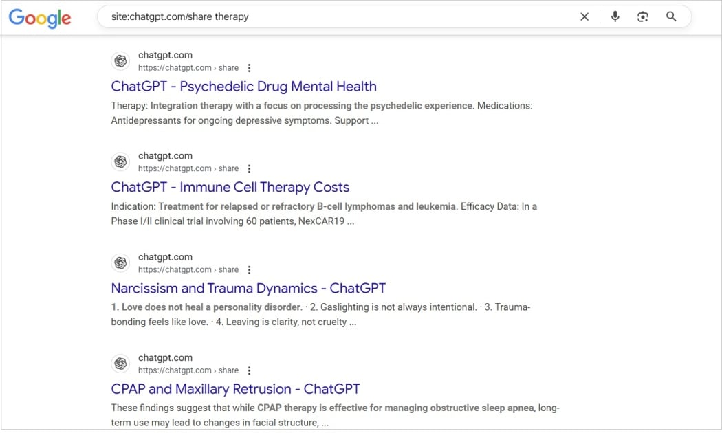 ChatGPT對話竟被Google曝光！分享連結漏洞引爆用戶隱私大危機