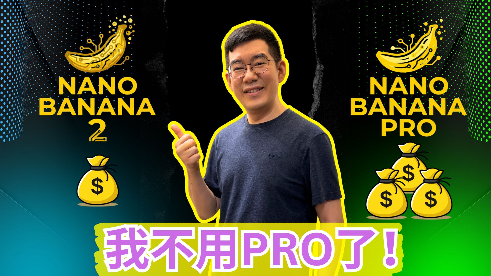 [AI學堂] Nano Banana 2 實測｜最強 AI 圖像生成模型？速度暴升＋4K 圖片生成＋成本大降解析