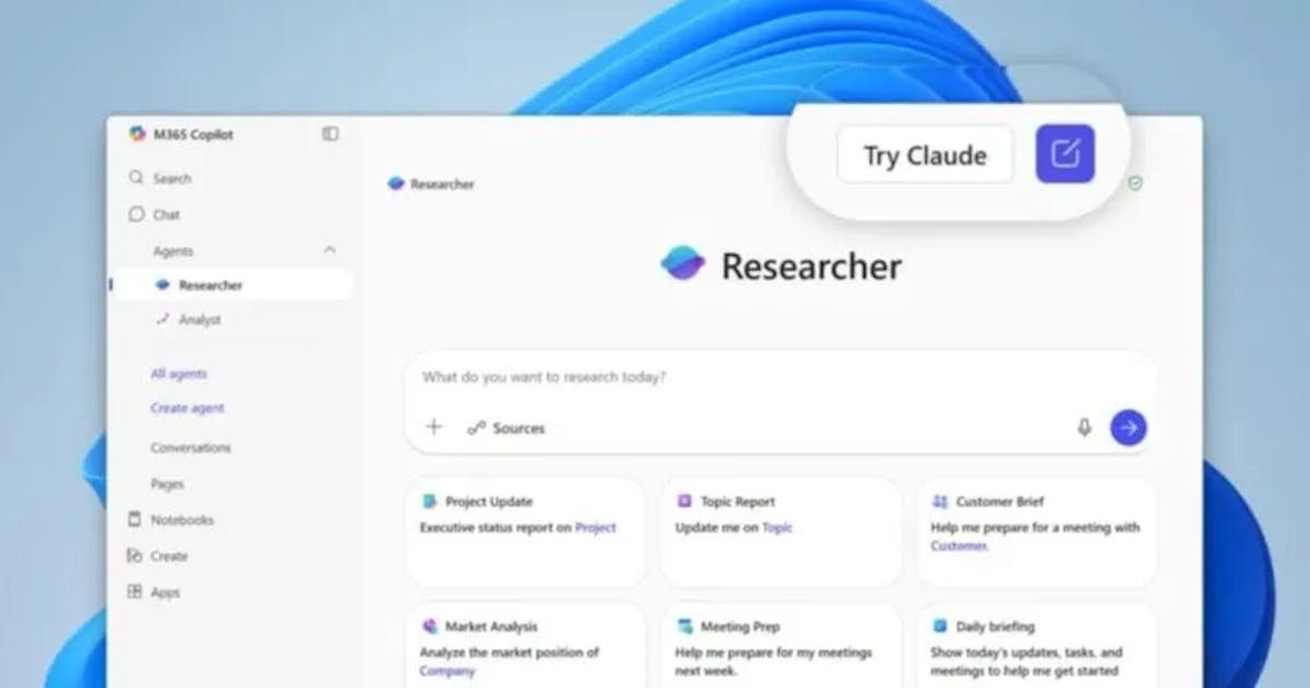 Copilot 不再只靠單一模型：微軟整合 Claude 的多模型協作，對企業意味著什麼？