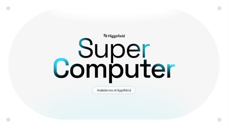 Higgsfield Supercomputer 不是工具，是會自學的創意夥伴