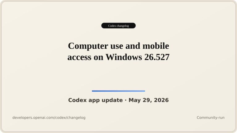 Windows 版 Codex 終於開放 Computer Use 功能：值得立即試的 3 個升級亮點