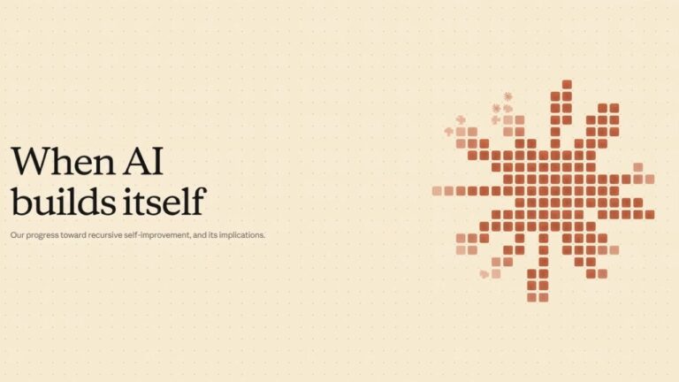 Anthropic 揭開 AI 自我加速研發的真相：Recursive Self-Improvement 為何值得所有人留意