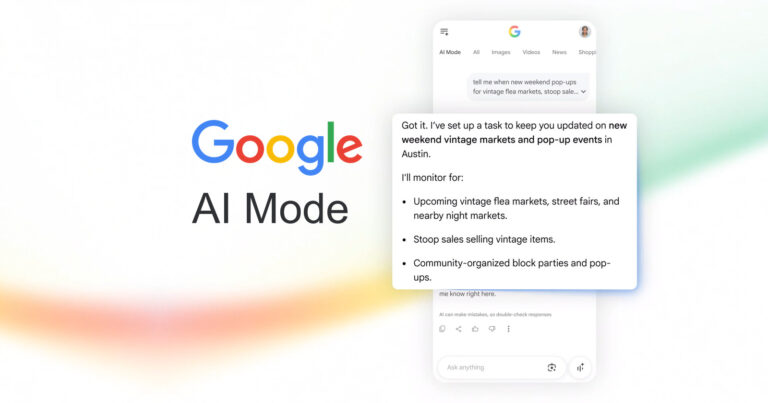Google AI Mode 全球加入資訊監控：搜尋不再只回答，開始替你追蹤變化