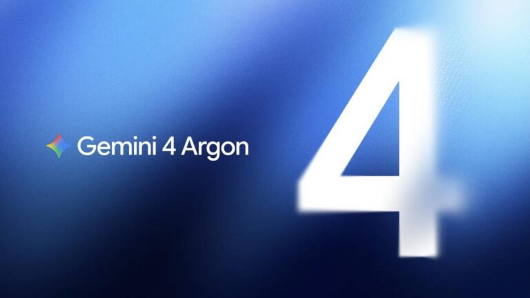 Gemini 4 Argon亮相：百萬 Token 半價的真正殺傷力，不在跑分屠榜